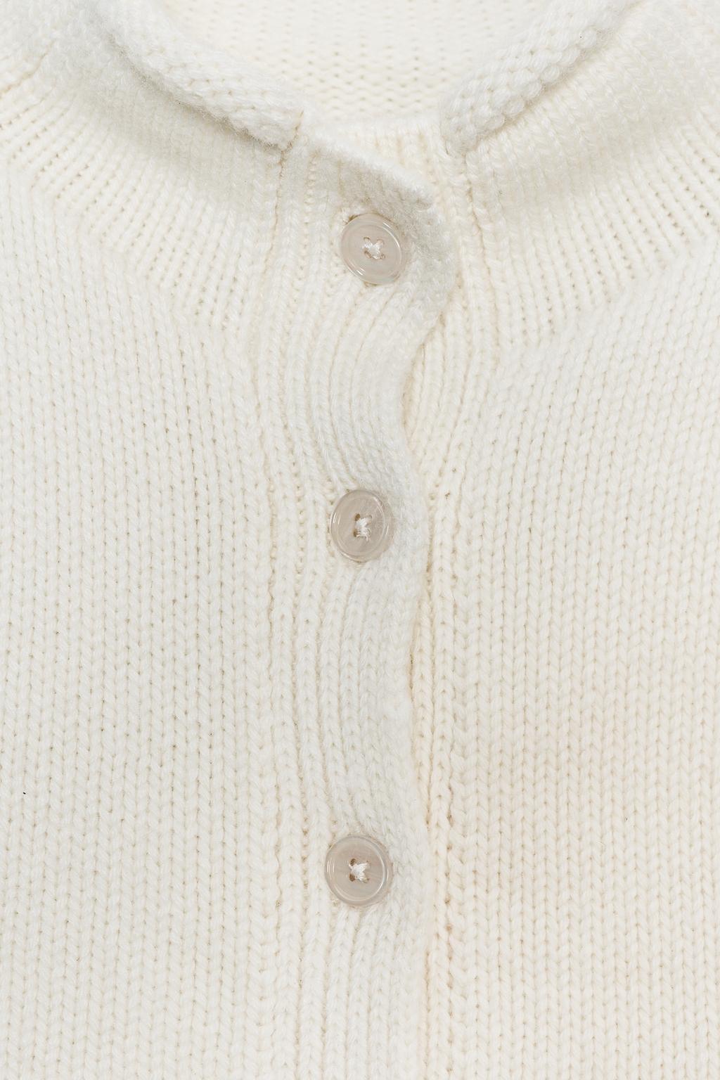 SHORT SLEEVE KNIT CARDIGAN