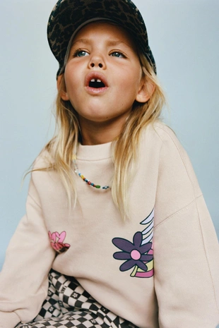 Толстовка с принтом «горы»- Заказать в России