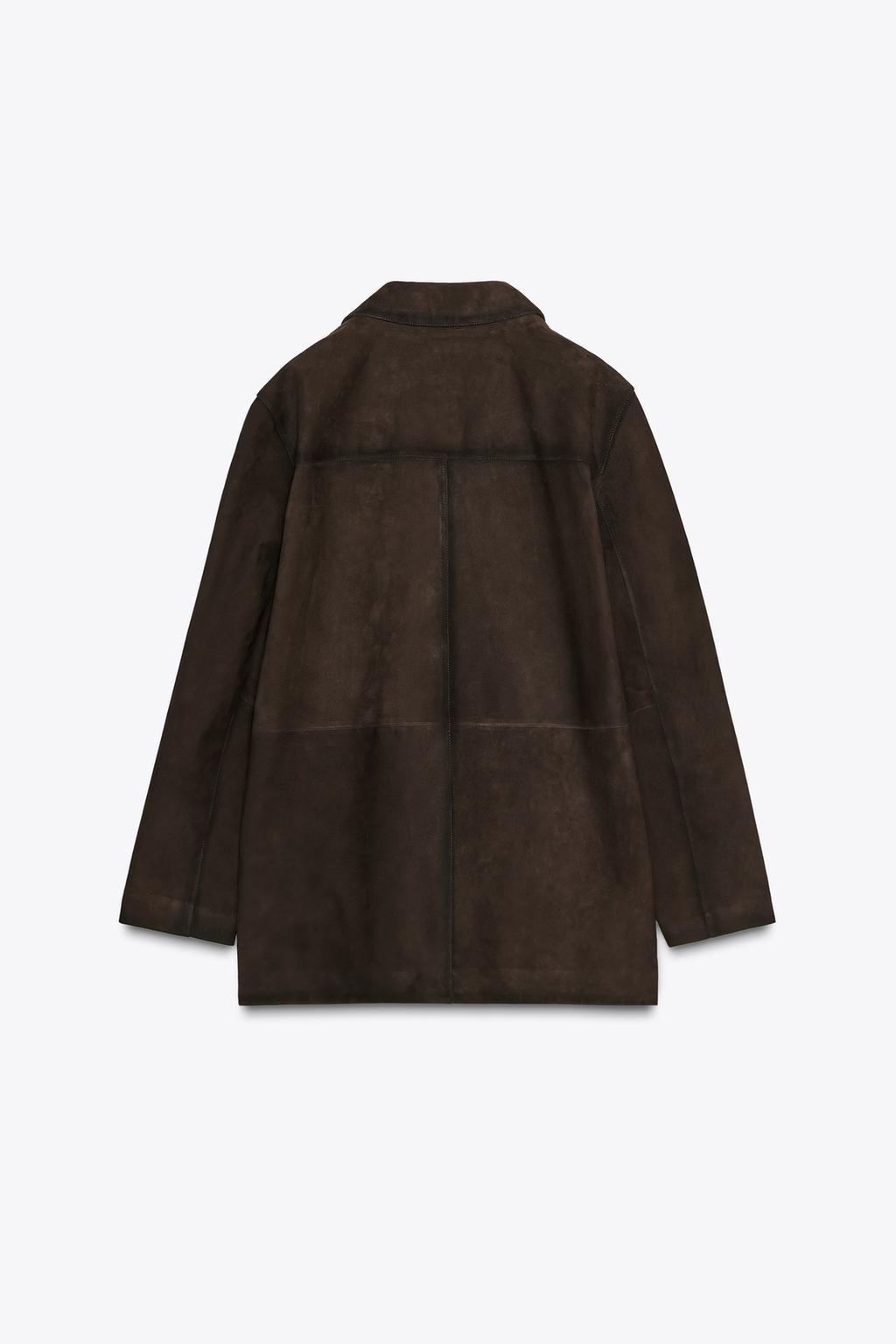 БЛЕЙЗЕР ИЗ 100% ЗАМШИ — LIMITED EDITION, ZW COLLECTION