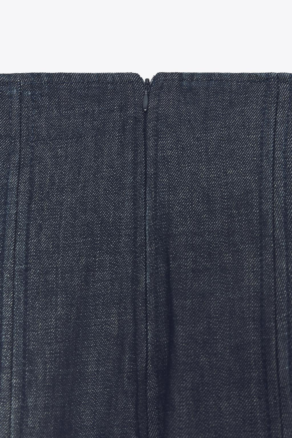 ДЖИНСЫ WIDE LEG С ОЧЕНЬ ВЫСОКОЙ ПОСАДКОЙ — ZW COLLECTION