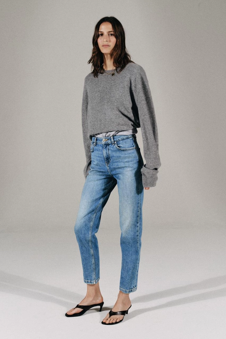Джинсы z1975 с высокой талией и посадкой mom fit