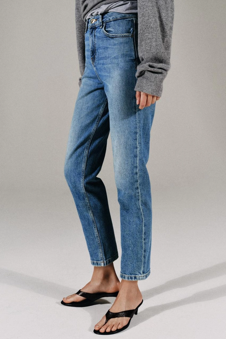 Джинсы z1975 с высокой талией и посадкой mom fit