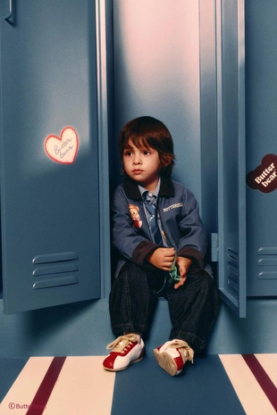 Купить Zara Куртка с воротником из вельвета BUTTERBEAR ©