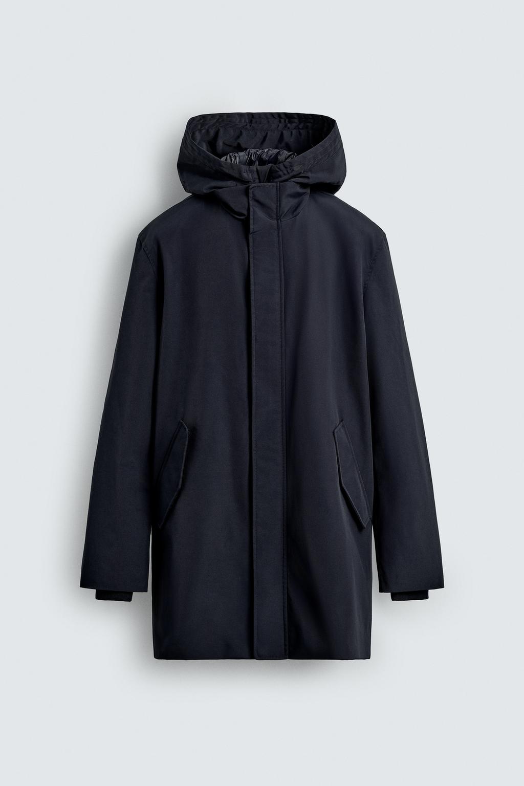 ПАРКА ИЗ ВЫСОКОТЕХНОЛОГИЧНОЙ ТКАНИ WATER REPELLENT СО СЪЕМНЫМИ ДЕТАЛЯМИ