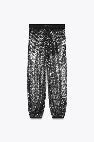 Брюки-шаровары с пайетками — ZW COLLECTION- Заказать в России