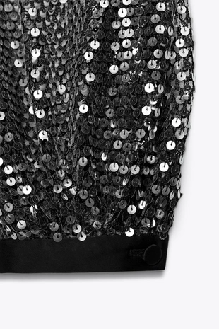 Брюки-шаровары с пайетками — ZW COLLECTION- Заказать в России