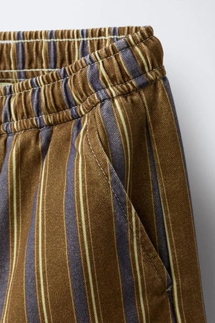 Брюки в полоску- Заказать в России