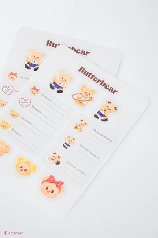 Набор наклеек BUTTERBEAR ©- Заказать в России