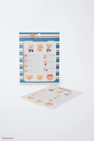 Набор наклеек BUTTERBEAR ©- Заказать в России