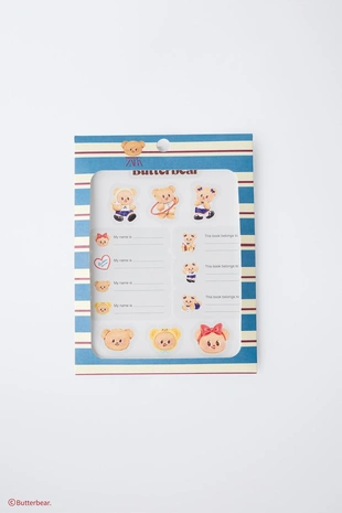 Набор наклеек BUTTERBEAR ©- Заказать в России