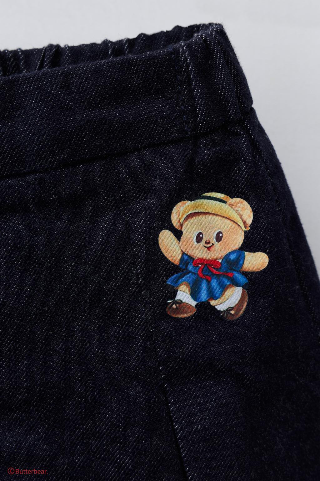 Джинсовая юбка butterbear ©