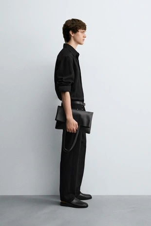 Рубашка из струящейся ткани LIMITED EDITION- Заказать в России