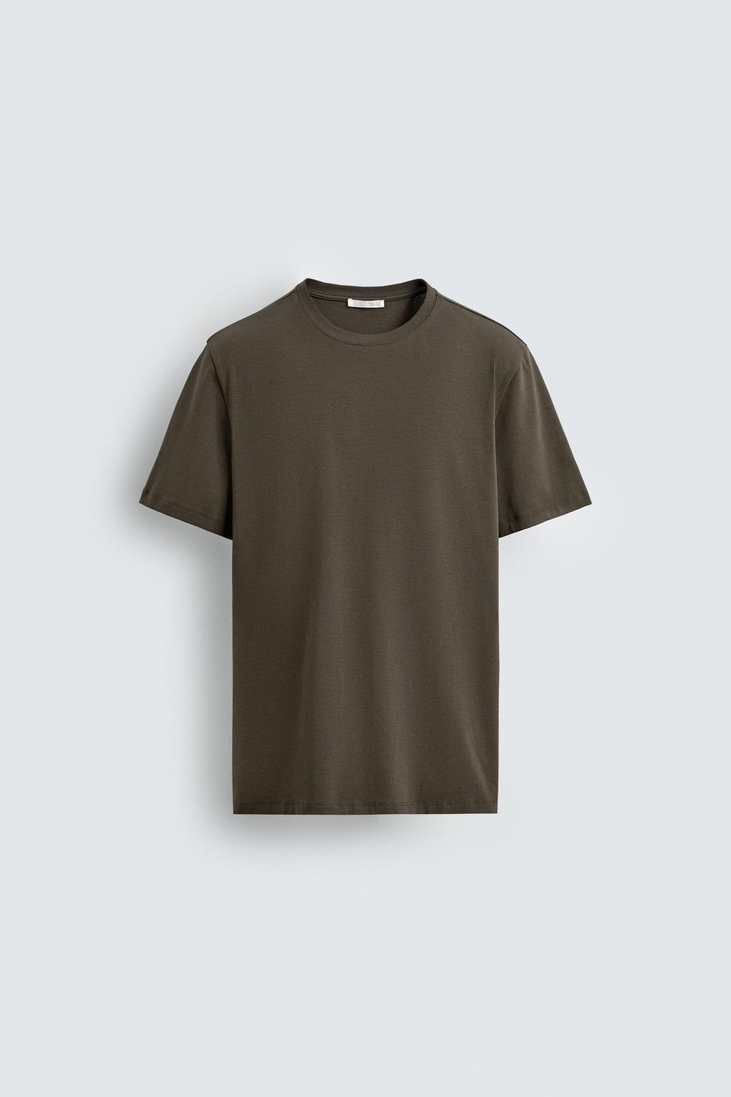 БАЗОВАЯ ПРИТАЛЕННАЯ ФУТБОЛКА SLIM FIT