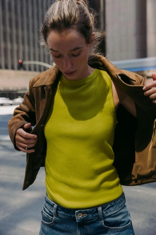 Базовый трикотажный топ