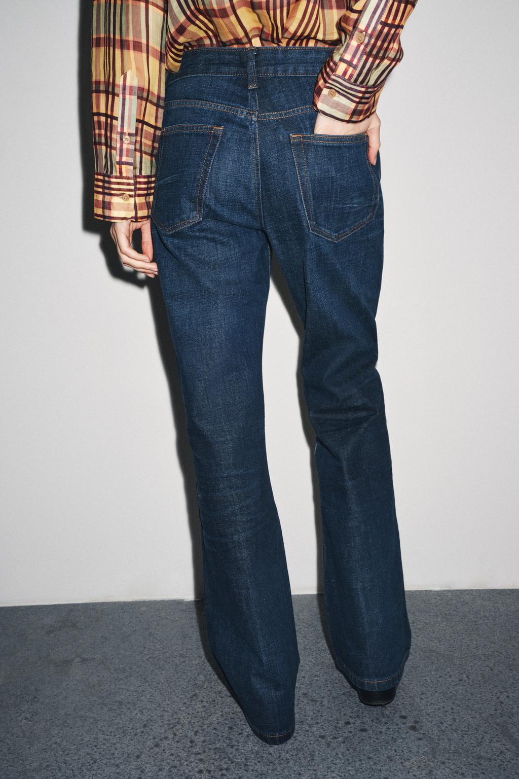 ДЖИНСЫ BOOT-CUT С НИЗКОЙ ПОСАДКОЙ — ZW COLLECTION