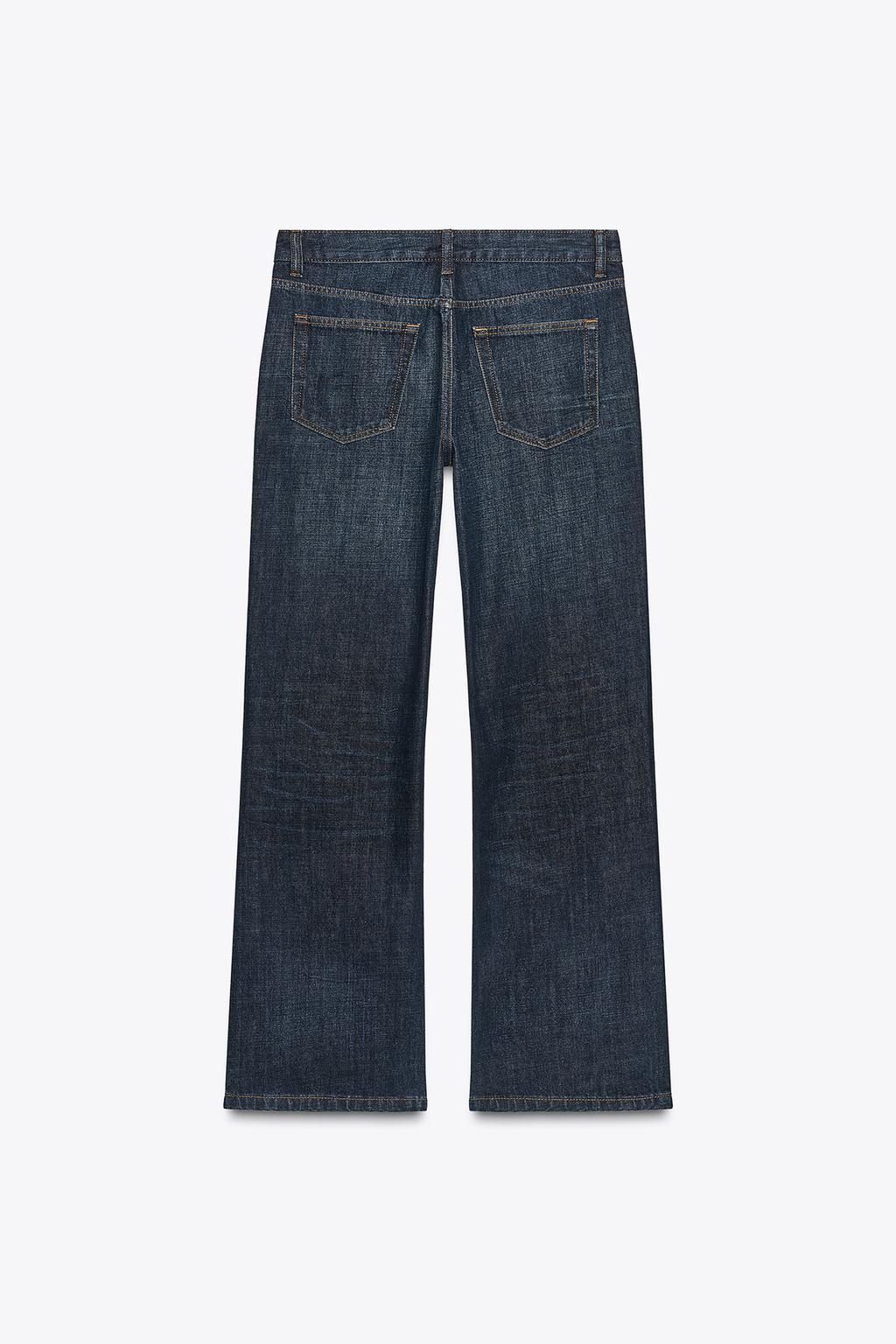 ДЖИНСЫ BOOT-CUT С НИЗКОЙ ПОСАДКОЙ — ZW COLLECTION