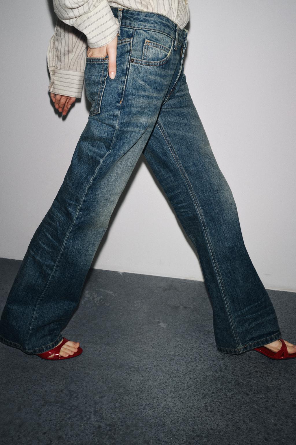 ДЖИНСЫ BOOTCUT С НИЗКОЙ ПОСАДКОЙ — ZW COLLECTION