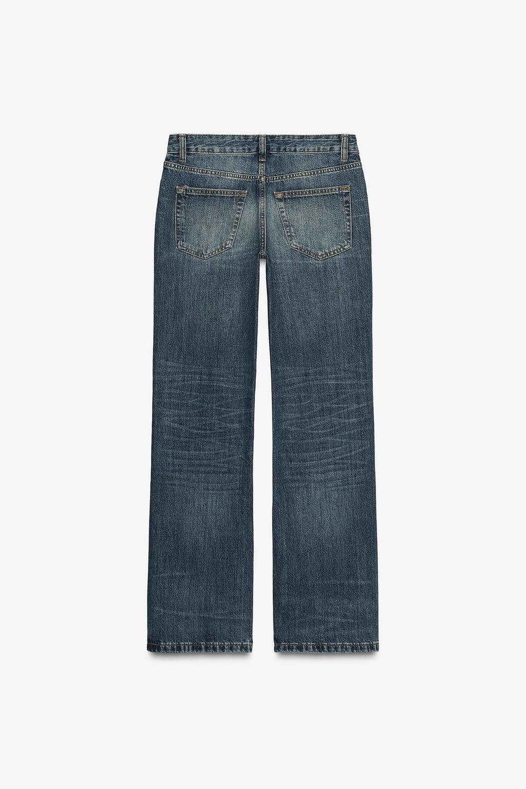 ДЖИНСЫ BOOTCUT С НИЗКОЙ ПОСАДКОЙ — ZW COLLECTION