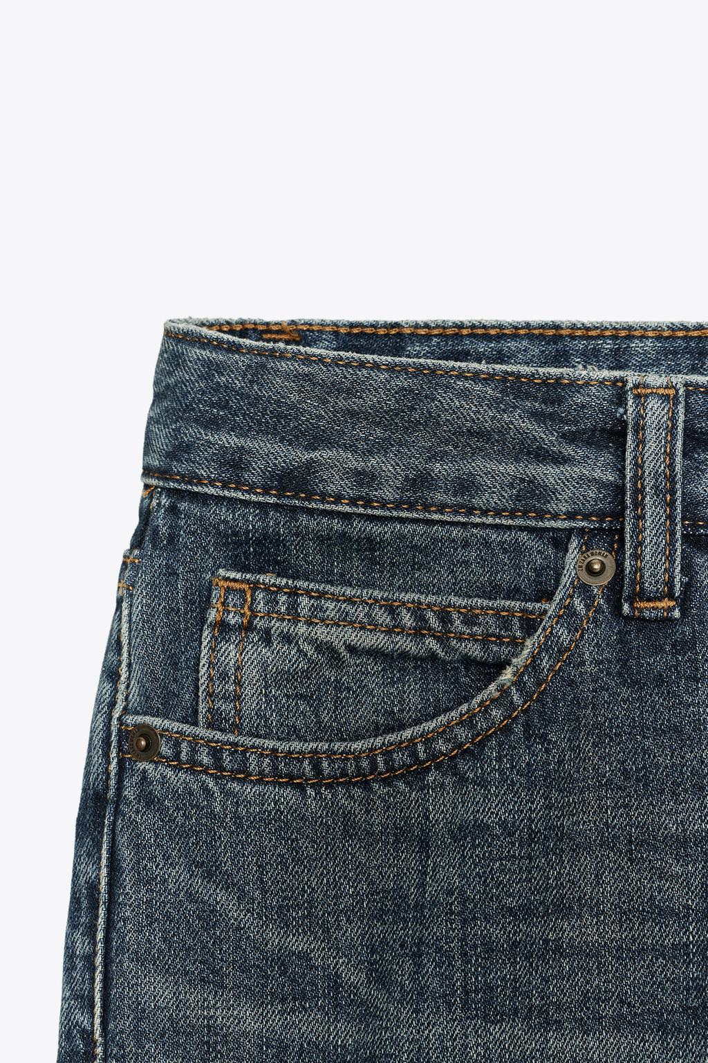 ДЖИНСЫ BOOTCUT С НИЗКОЙ ПОСАДКОЙ — ZW COLLECTION