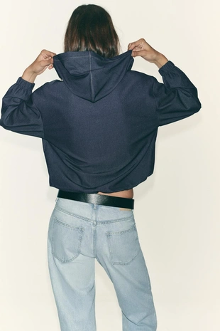 Куртка-бомбер с капюшоном- Заказать в России