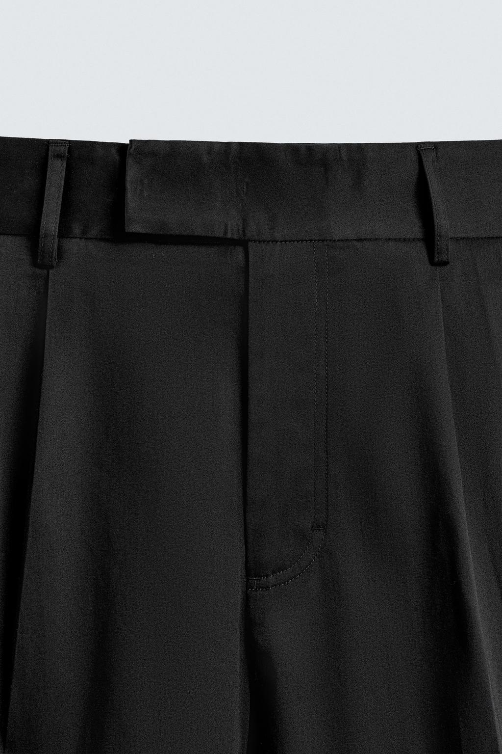 БРЮКИ RELAXED FIT СО СКЛАДКАМИ