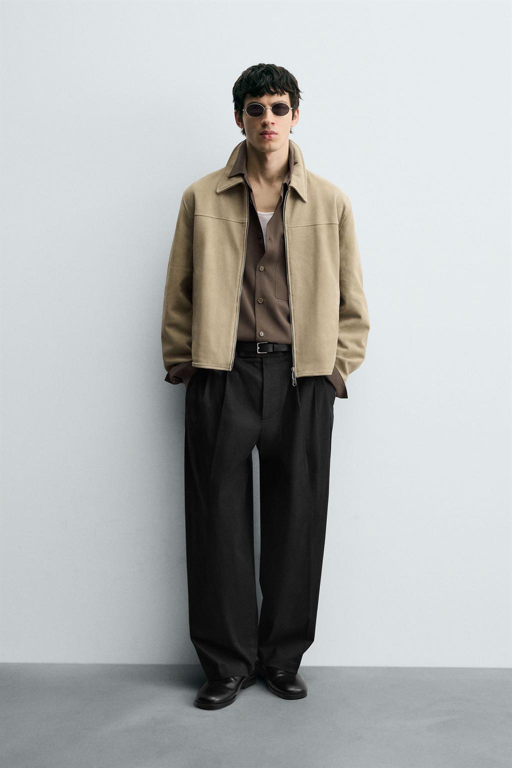 БРЮКИ RELAXED FIT СО СКЛАДКАМИ