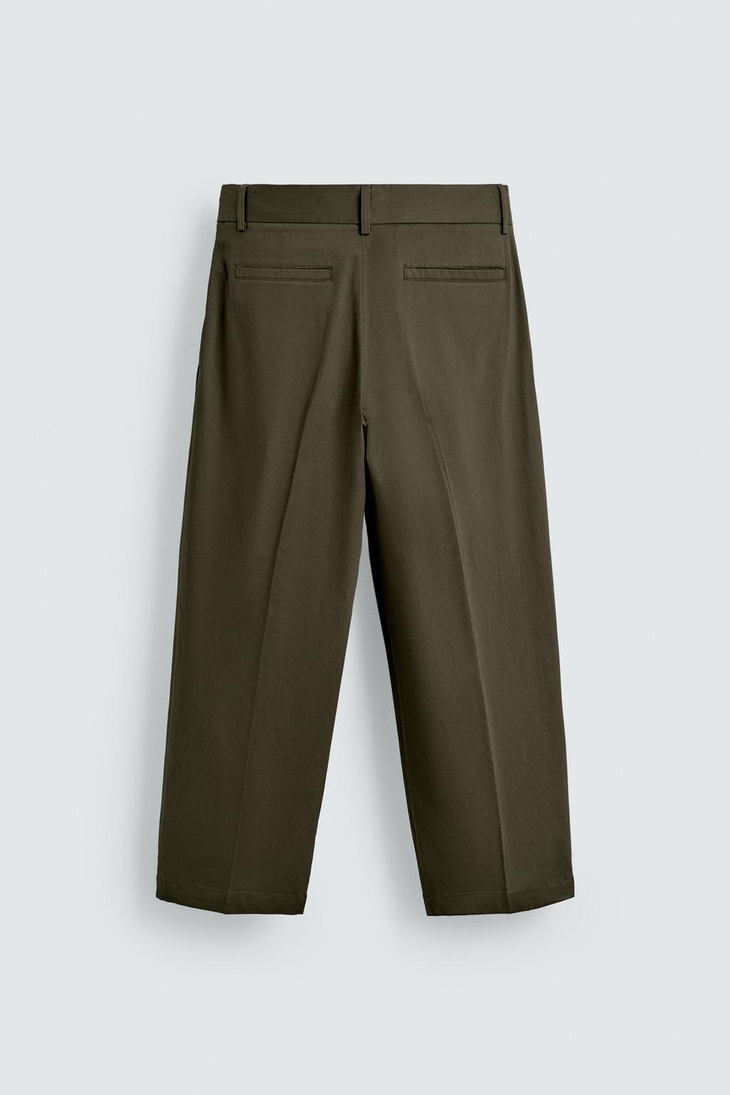 БРЮКИ RELAXED FIT СО СКЛАДКАМИ