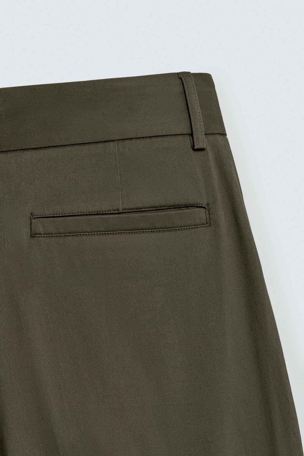 БРЮКИ RELAXED FIT СО СКЛАДКАМИ