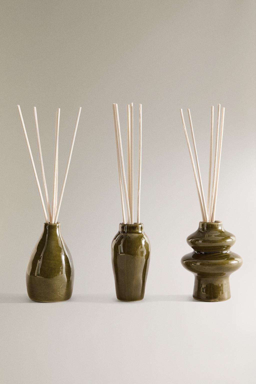 (200 ml) набор микадо + ароматизатор воздуха waterlily & cedar, musk