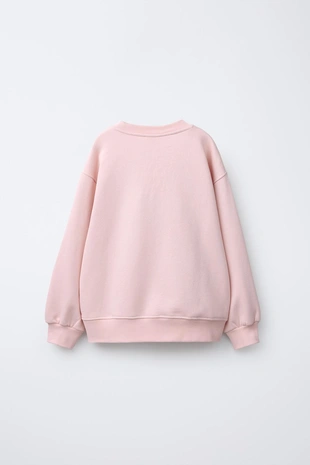 Толстовка с цветочным тиснением- Заказать в России