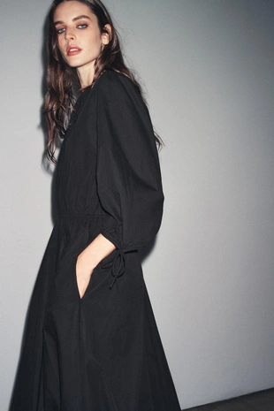 Платье из поплина со сборками — ZW COLLECTION- Заказать в России
