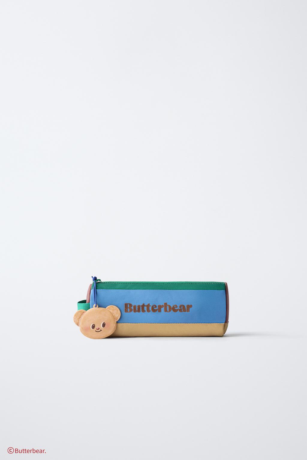 Футляр для карандашей butterbear © многоцветный с подвеской