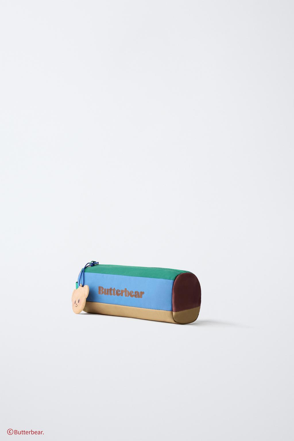 Футляр для карандашей butterbear © многоцветный с подвеской