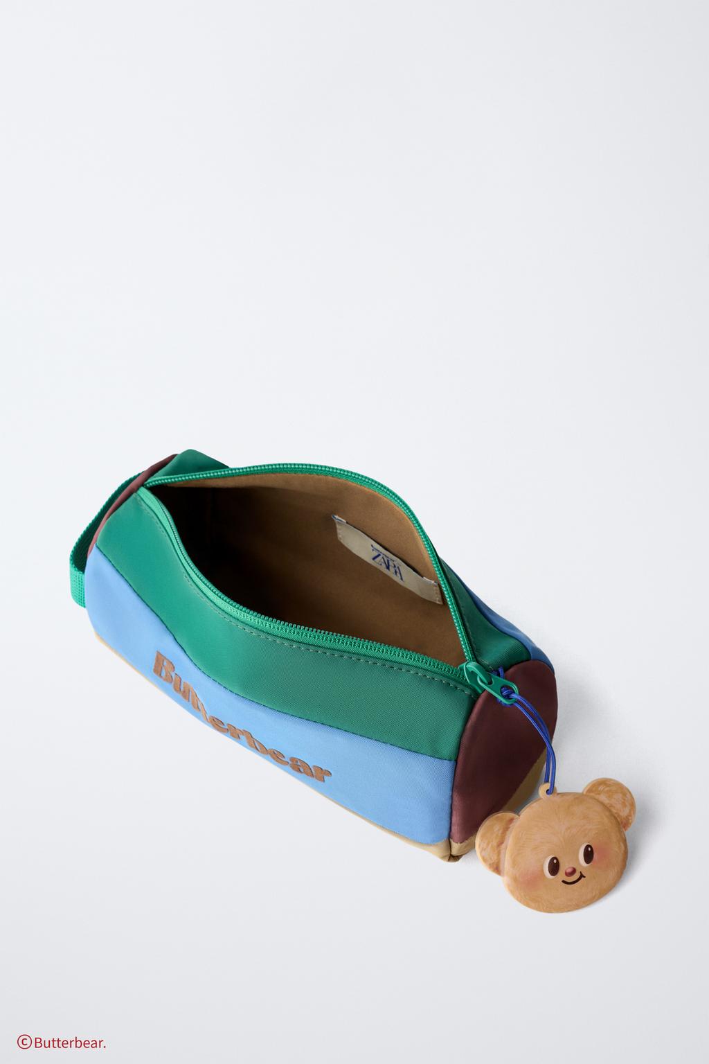 Футляр для карандашей butterbear © многоцветный с подвеской
