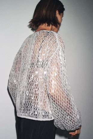 Топ с пайетками — ZW COLLECTION