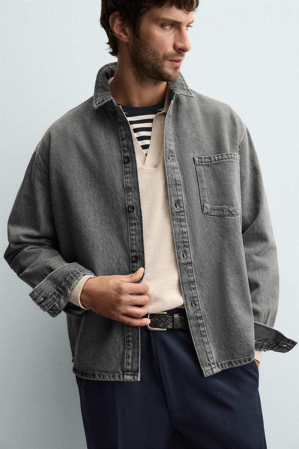 ДЖИНСОВАЯ РУБАШКА BOXY FIT