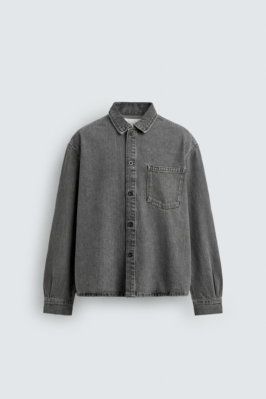 ДЖИНСОВАЯ РУБАШКА BOXY FIT