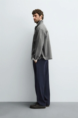 Джинсовая рубашка BOXY FIT