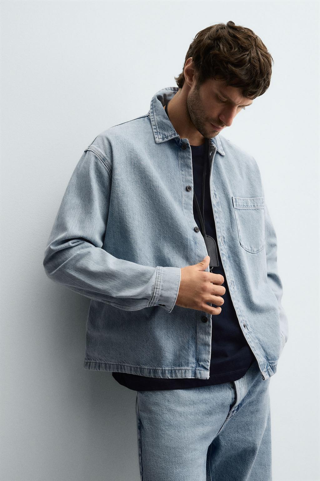 ДЖИНСОВАЯ РУБАШКА BOXY FIT