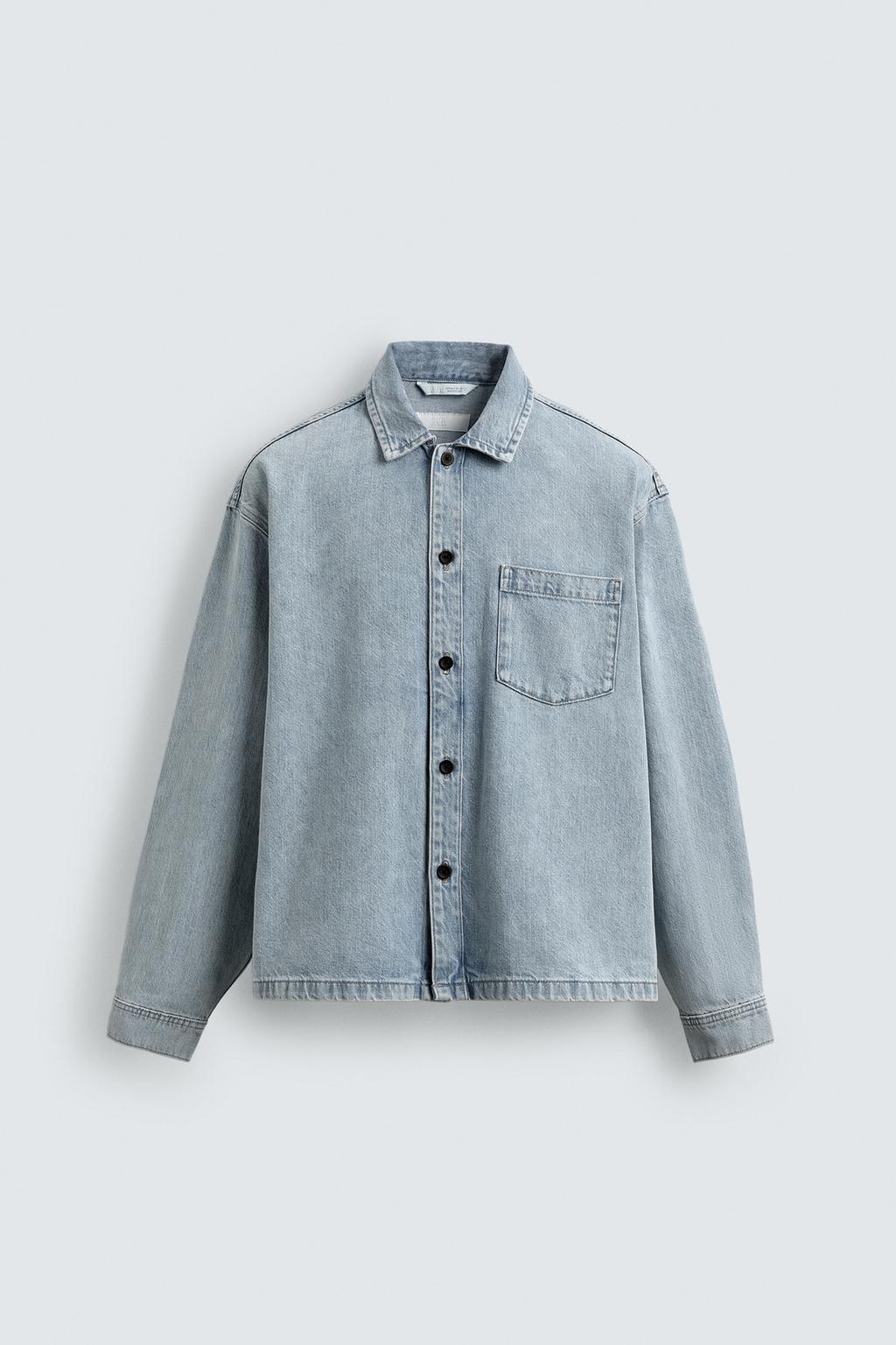 ДЖИНСОВАЯ РУБАШКА BOXY FIT
