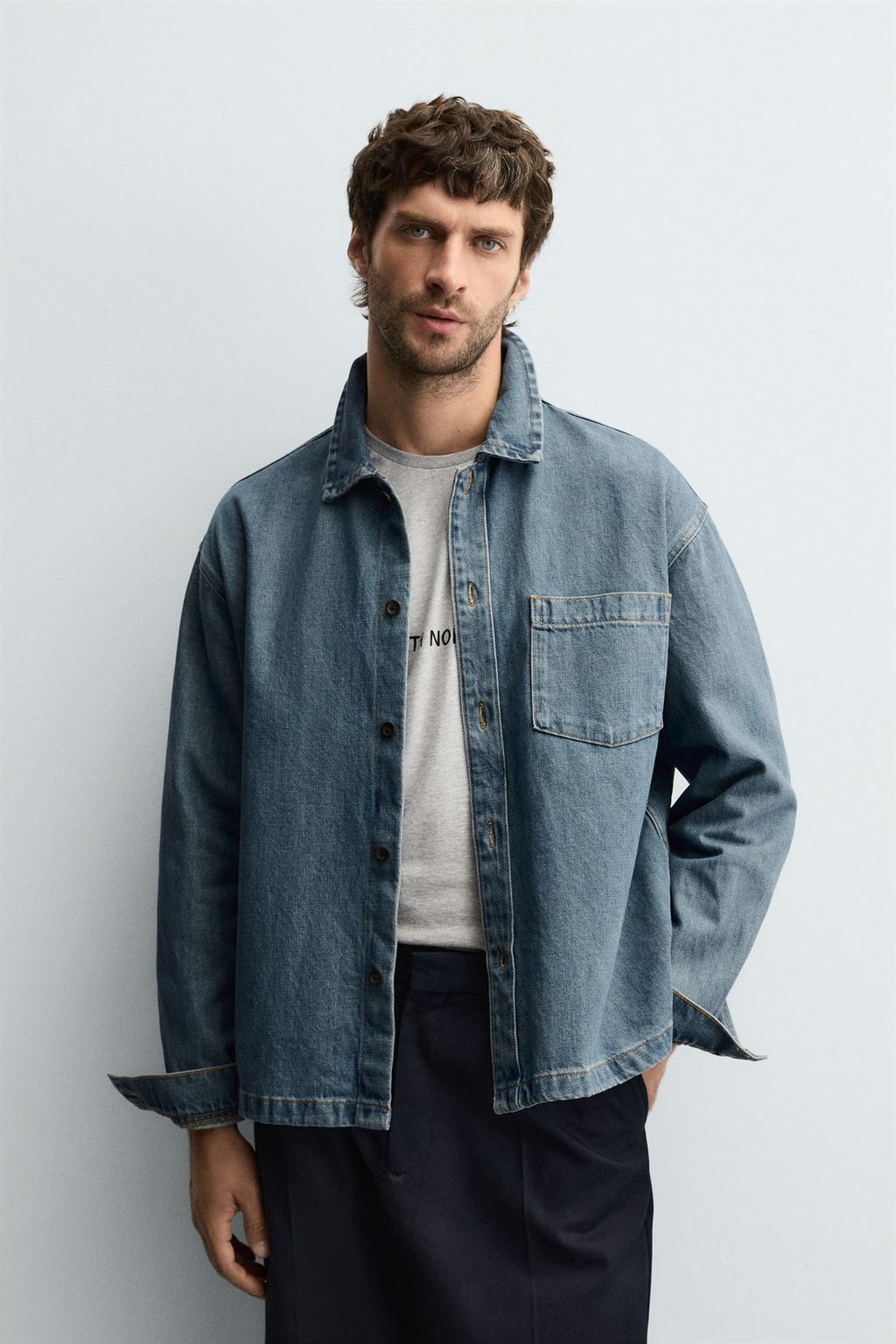 ДЖИНСОВАЯ РУБАШКА BOXY FIT
