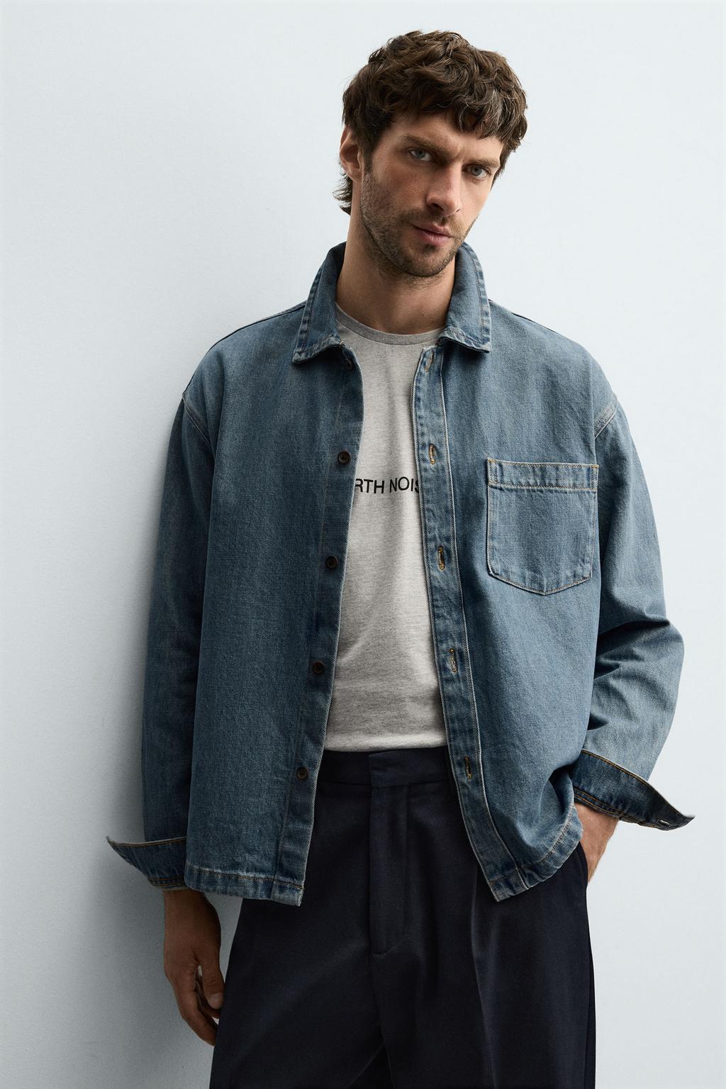 ДЖИНСОВАЯ РУБАШКА BOXY FIT