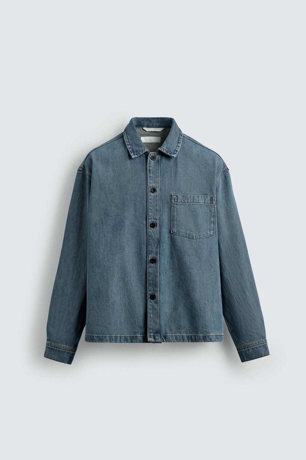 ДЖИНСОВАЯ РУБАШКА BOXY FIT