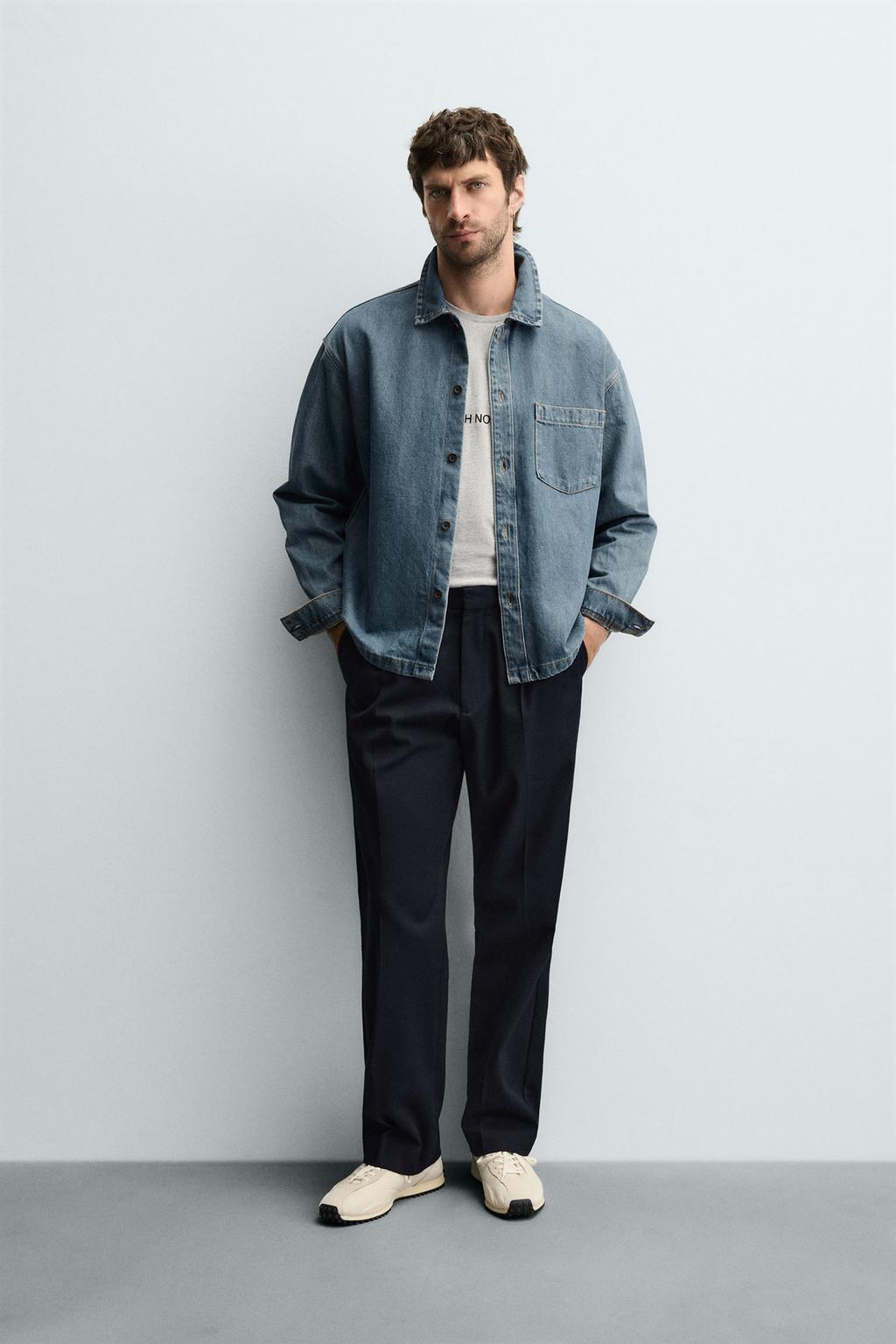 ДЖИНСОВАЯ РУБАШКА BOXY FIT