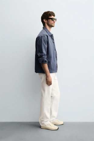 Джинсовая рубашка BOXY FIT