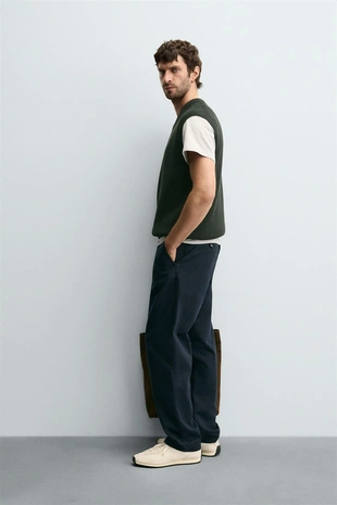 Жилет платочной вязки- Заказать в России