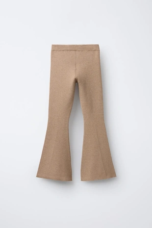 Купить Zara Легинсы FLARE в рубчик