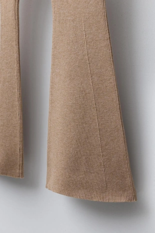 Легинсы FLARE в рубчик