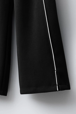 Брюки с модалом и контрастной отделкой- Заказать в России