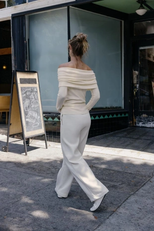 Базовые брюки из мягкой ткани- Заказать в России